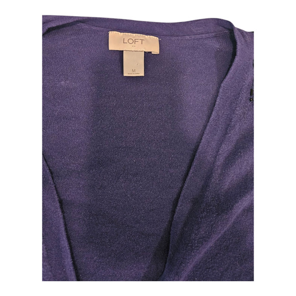 LOFT Medium Long Sleeve Button Up Cardigan - Picture 4 of 8